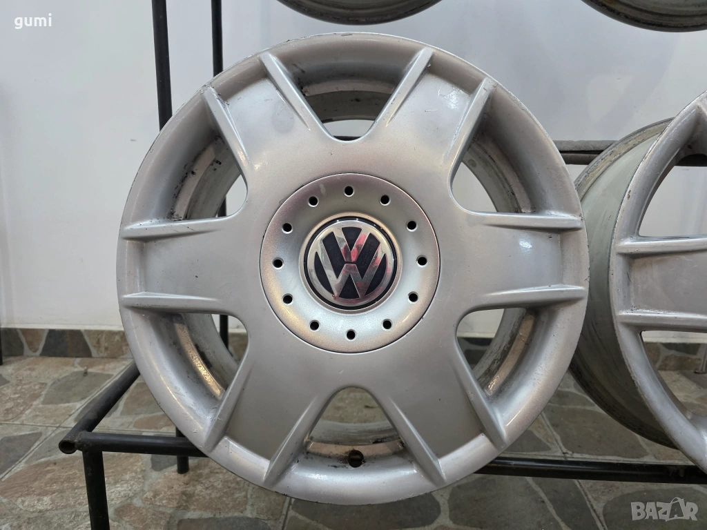 4бр 16ски джанти за VW 5х100мм A161198, снимка 1