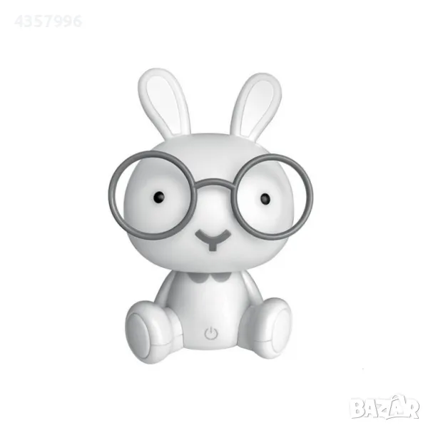 Декоративна нощна лампа за деца, Заек, снимка 1