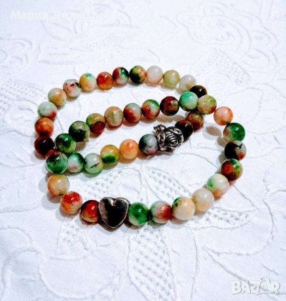 Гривна от естественни камъни, снимка 1