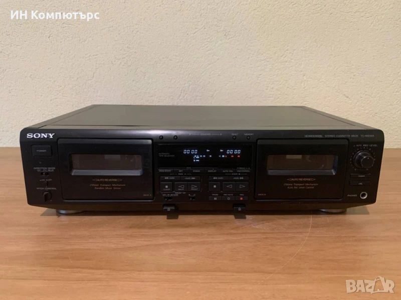 Продавам двукасетъчен дек Sony TC-WE505, снимка 1