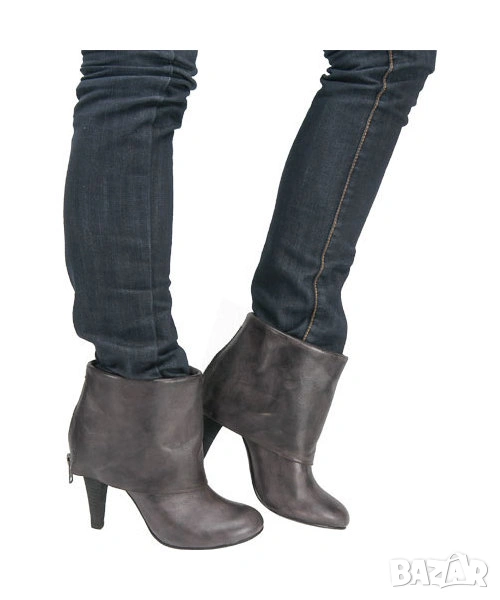 Bronx оригинални боти от естествена кафява кожа Uk5/38, снимка 1