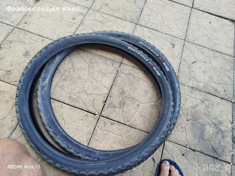 26 цола гуми за велосипед колело bontrager , снимка 1