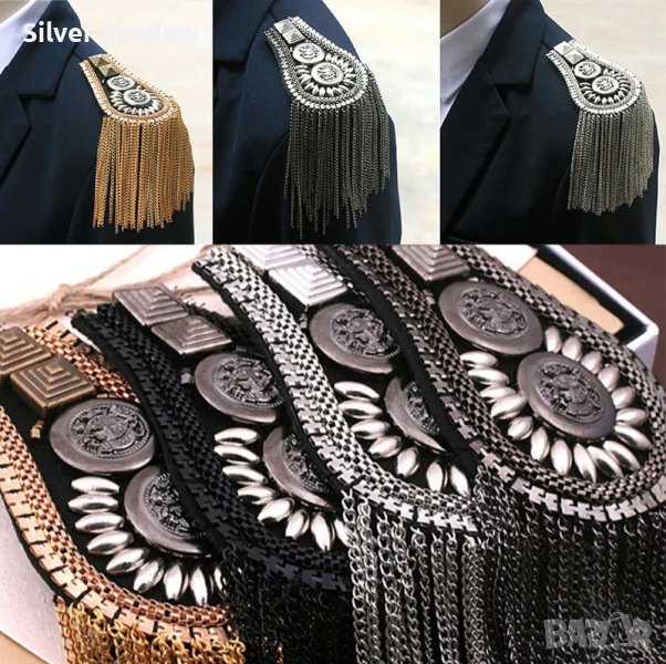 Пагони за сако, ръчна изработка, снимка 1