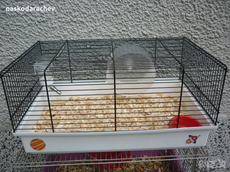 Клетка за гризачи: хамстери, морски свинчета, зайчета, чинчили и др., снимка 1