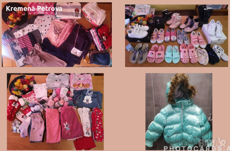 ЕСЕН-ЗИМА дрешки размер 110-116,потници и боксерки нови, ,суичери и зимно яке, снимка 1