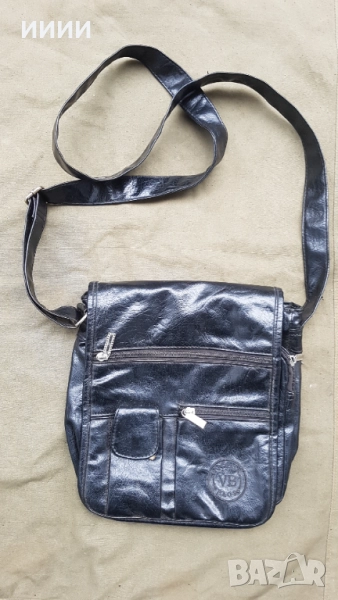 Мъжка кожена чанта, снимка 1