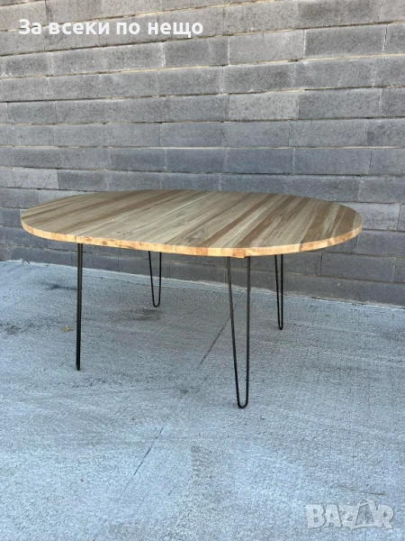 Ръчна Изработка На Маси - Кръгли🔝Елипсовидни маси🔝Праоъгълни🔝Квадратни🔝Холни🔝Трапезни🔝Помощни, снимка 1