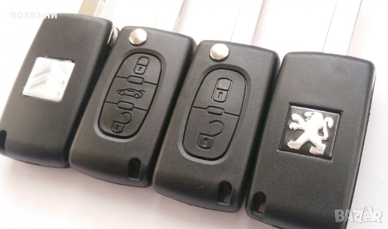 Ключ за Пежо/Peugeot 207/208/307/308/408 и Ситроен/Citroen C2 C3 C4 C5 ...
