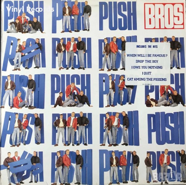Грамофонна плоча Bros ‎– Push, снимка 1