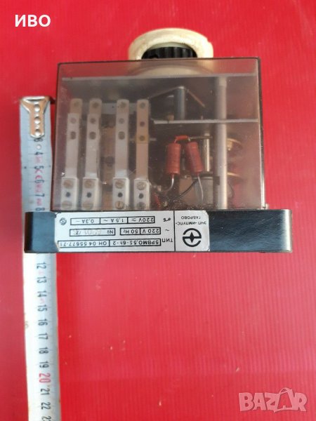 Реле време РВМ 5 сек до 6 часа 220 В, снимка 1