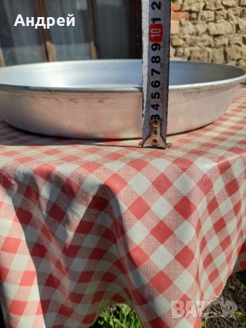 Стара алуминиева тава,тепсия #13, снимка 6 - Други ценни предмети - 32477651