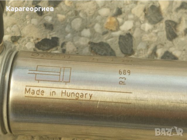 Пневматичен цилиндър Rexroth, снимка 3 - Резервни части за машини - 42935641