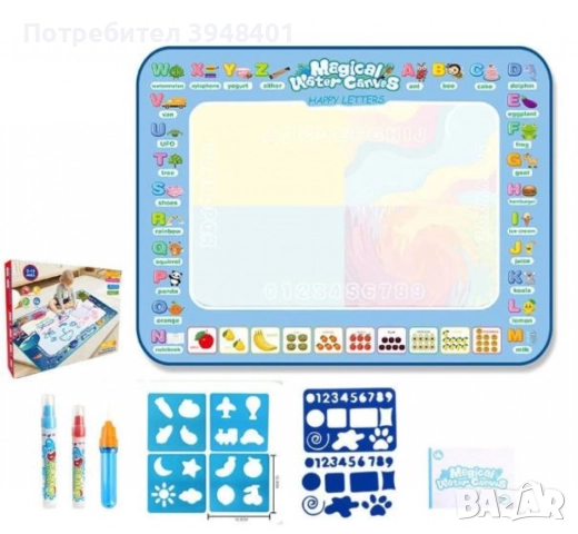 Рисуване с вода, снимка 2 - Рисуване и оцветяване - 52696344