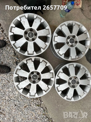 4 броя джанти за опел антара и Шевролет каптива 17 цола 