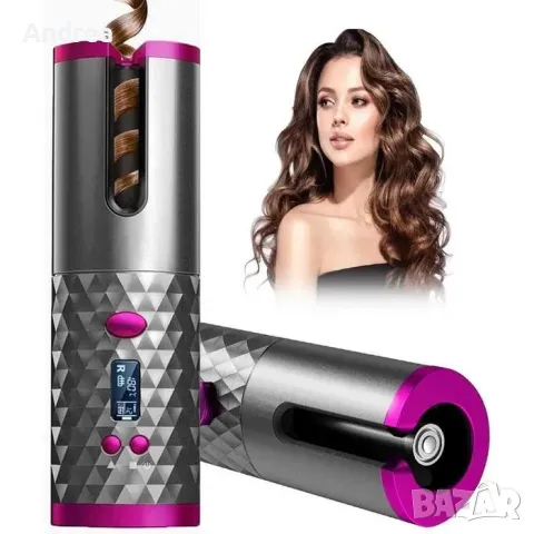 Безжична маша за къдрици, снимка 2 - Маши за коса - 48944389