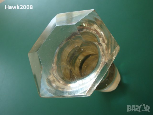 Тапа запушалка за кристално шише голяма, снимка 5 - Антикварни и старинни предмети - 40284390