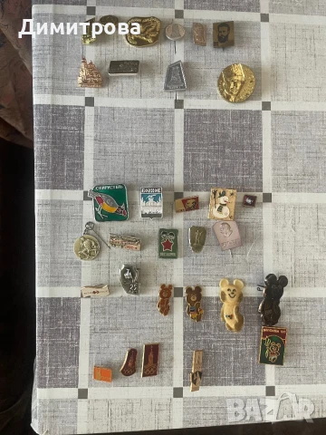 Значки - български и руски - Мечето Миша- талисман от Олимпиадата 1980 г., снимка 3 - Колекции - 51039342