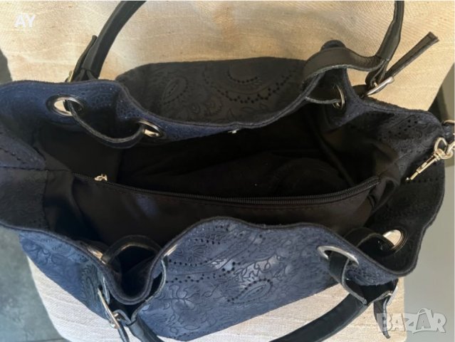Дамска чанта естествена кожа , снимка 10 - Чанти - 37373689