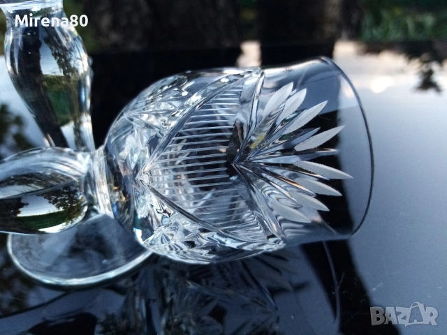Кристален сервиз за ракия/ликьор !, снимка 7 - Сервизи - 52504543