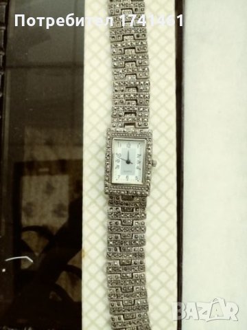 Часовник сребро, снимка 2 - Дамски - 27573714