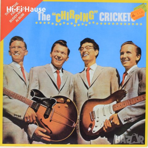 The Crickets–The "Chirping" Crickets-Грамофонна плоча-LP 12”, снимка 1