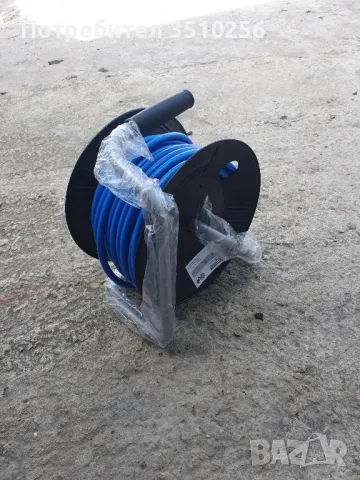 Макара със маркуч за сгъстен въздух 20 м, снимка 2 - Компресори - 50321080