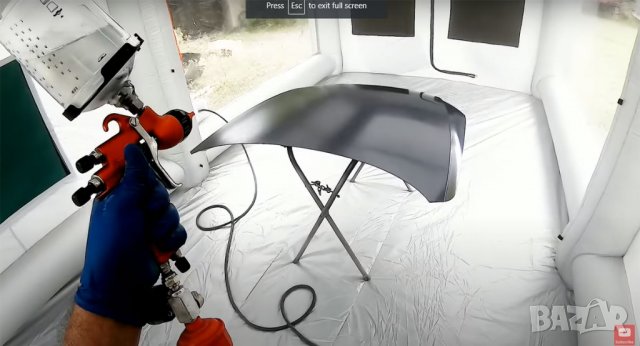 Нова мобилна бояджийска камера 12x5x4 метра, снимка 6 - Други машини и части - 37549636