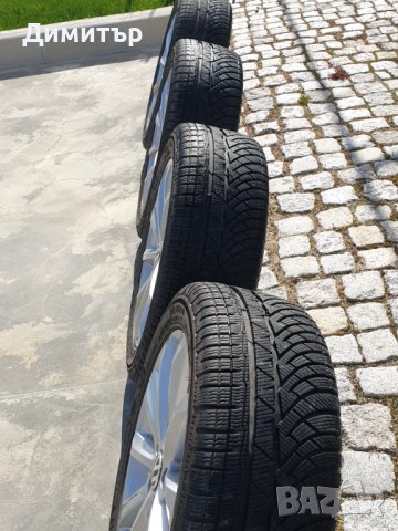 4 броя зимни гуми MICHELIN PILOT ALPIN  235/45 R17 97V, снимка 9 - Гуми и джанти - 40157550