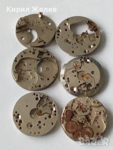 Механизми части от стари ръчни часовници 51877, снимка 6 - Мъжки - 52285822