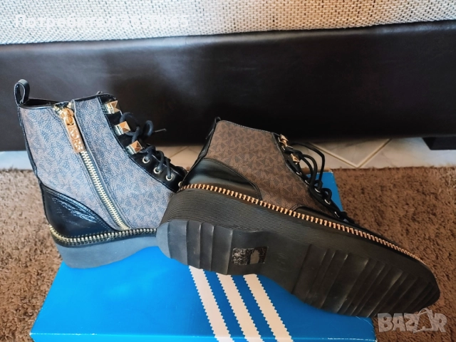 Орг.боти MICHAEL KORS естествена кожа - 36 номер!, снимка 9 - Дамски боти - 52443104