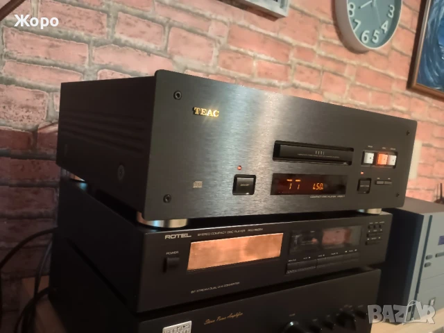 ⏯️Клип. Tеаc VRDS7 4х 20bit 2x Philips SAA7350GP dual dacs, снимка 3 - Декове - 51202296
