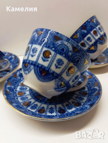 Руски порцелан , снимка 3 - Чаши - 52225633