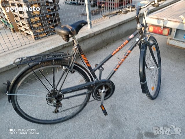 made in GERMANY. МАРКОВО Колело велосипед, ДАМСКИ,унисекс рамка,велосипед колело HERCULES® GreyHound, снимка 10 - Велосипеди - 36615120