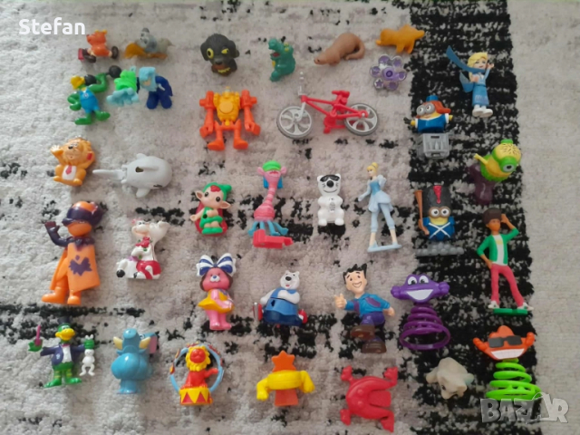 Играчки от шоколадови яйца-киндер и др., снимка 4 - Колекции - 51668175