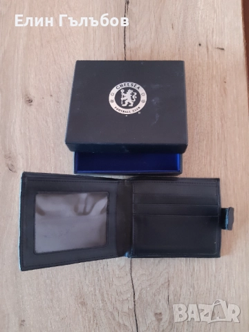 Портфейл на Челси, естествена кожа и чисто нов в кутия, снимка 4 - Портфейли, портмонета - 52943996