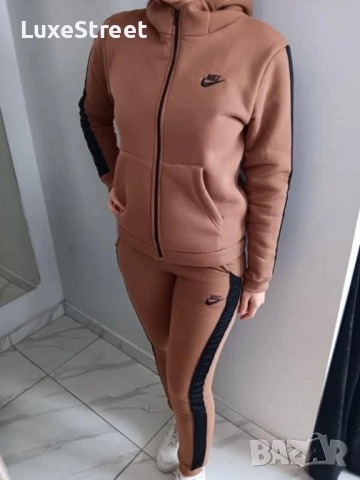 Дамски Ватиран Комплект -лого Бродирано 🤍