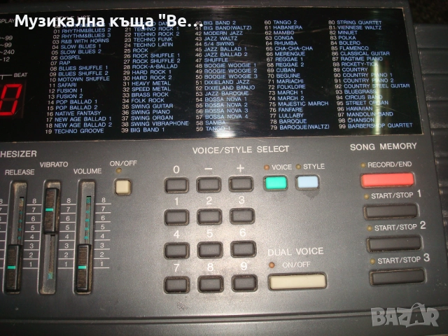 Синтезатор Yamaha PSS-380, снимка 7 - Синтезатори - 51881460