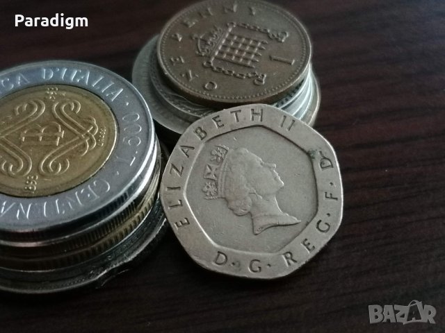 Монета - Великобритания - 20 пенса | 1987г., снимка 2 - Нумизматика и бонистика - 35024017