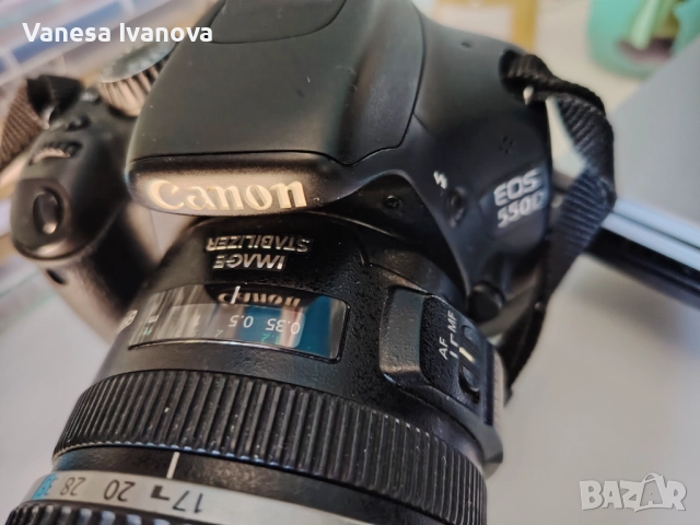 фотоапарат Canon EOS 550D17-55mm f/2.8 IS USM, снимка 3 - Фотоапарати - 51471982
