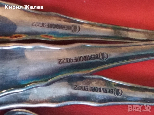 Комплект малки вилици 26969, снимка 8 - Антикварни и старинни предмети - 53389135