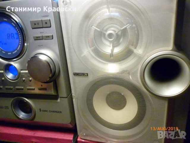 Thomson LIFE CS 520 audio system 5 CD aux, снимка 4 - Аудиосистеми - 26210297