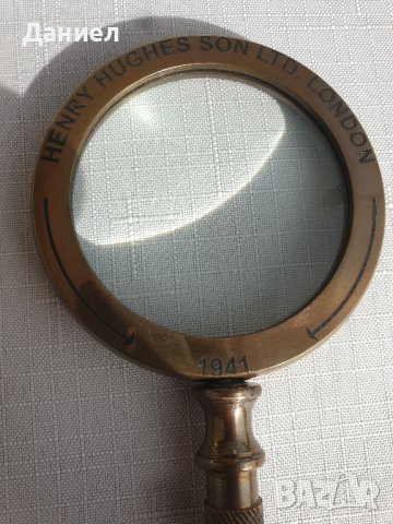 Лупа от масивен бронз, снимка 4 - Друго - 43256438