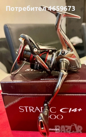 Shimano stradic ci4+ 4000, снимка 4 - Макари - 52858957