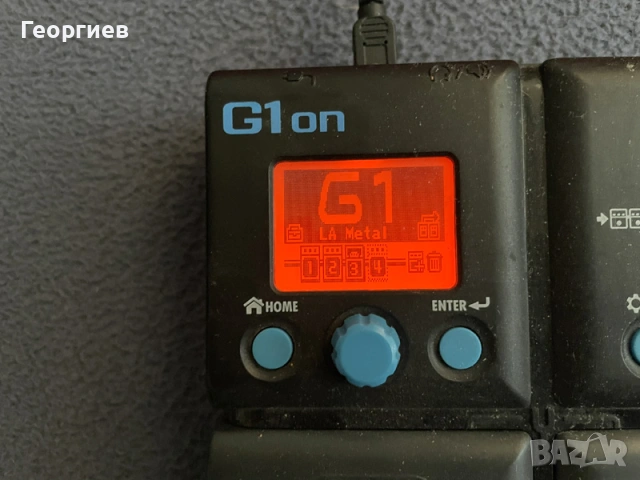 Китарен процесор Zoom G1on, снимка 2 - Китари - 53218890