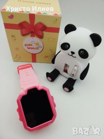 Детски смарт часовник OKYUK T17 4G детски смарт часовник с GPS Панда, снимка 8 - Смарт часовници - 52290429