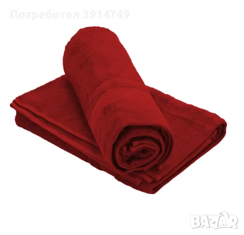 Хавлиена кърпа 50х90см, плътна (480 г/кв.м), пухкава, отлично изпиране, 100% бамбукови влакна! НОВА, снимка 3 - Хавлиени кърпи - 47660126