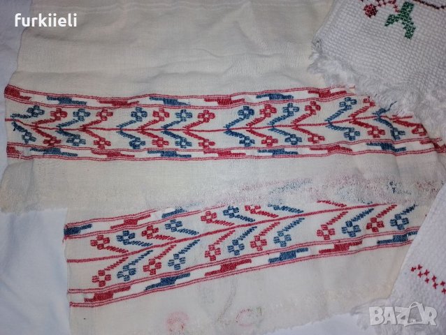 Вафлени кърпи от едно време , снимка 5 - Хавлиени кърпи - 37201901