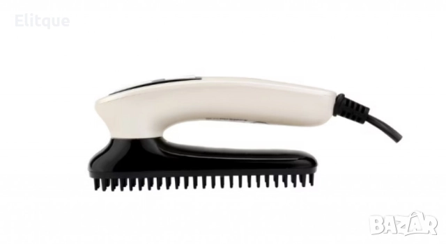Гребен, преса за коса и брада електрически, 13W, 160 °C, сгъваем, Бял, снимка 3 - Преси за коса - 52839438