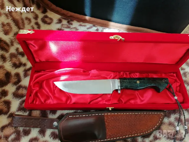 Нож от стомана Rex 121 закален на 69единици от Капо. , снимка 3 - Ножове - 47327810