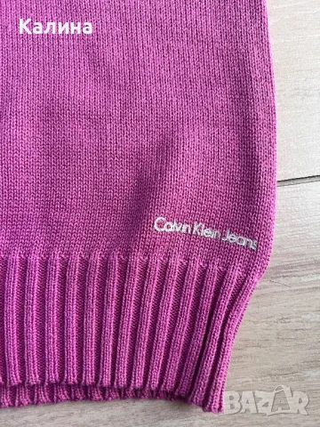 ЧИСТО НОВ Топ Calvin Klein Jeans, снимка 3 - Корсети, бюстиета, топове - 49972769